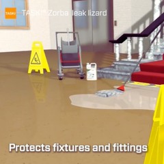 Taski D7523269 Zorba Leak Lizard – Soaks Up Leaks To Stop Slips Protects