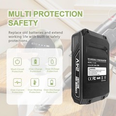 Remate 3.0Ah 24V Battery For Bissell Cleanview Xr Series Cordless Vacuum
