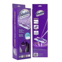 Fabuloso Dry and Wet Sweeper with Bonus 12 One Size (Pack of 1), Purple