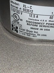 Xlerator EXCEL DRYER XL-C 110/120V USA Made