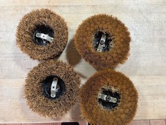 Vintage Regina Twin Brush Scrubber Model S w/ 4 Brushes (1950’s) Clean Working