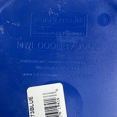Rubbermaid Commercial Fg295573blue Recycling Wastebasket, Blue, 3 1/4 Gal
