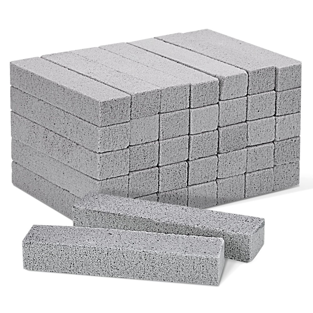 36 Pack Grey Pumice Stones for Toilet Cleaning Hard Water Stain Remover Set