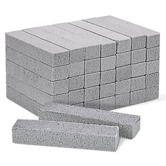 36 Pack Grey Pumice Stones for Toilet Cleaning Hard Water Stain Remover Set