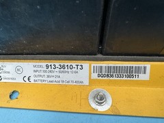 Delta-Q QuiQ 36V Battery Charger 913-3600-T3 Floor Scrubber