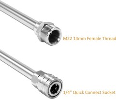 PWACCS Pressure Washer Extension Wand, Universal Lance for Power…
