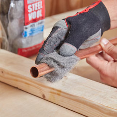 Homax 3.25-in x 4-in Multi-grade Steel Wool ( 12 Pack )
