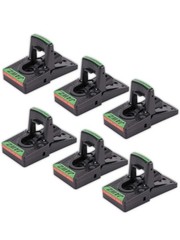JT Eaton 409 Jawz Indoor Plastic Mouse Trap for Solid or Liquid Bait, Instant Ki