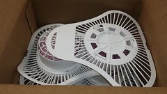 12 New Urinal Screen With Para Deodorizer Block Cherry 9400C Case of 12