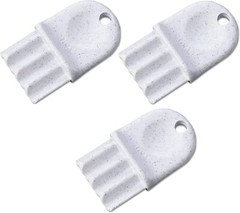 Lot of 6 Universal Waffle Dispenser Key San Jamar and Others Keys Toilet Paper