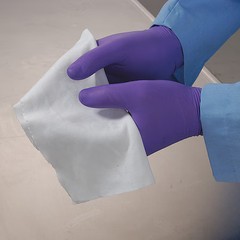 Berkshire Msvp.0909.8 Polyester Cleanroom Wipes 9″ X 9″, White