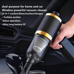 Car Vacuum Portable Cordless,Car Cleaner high Power, XG-380B, Black