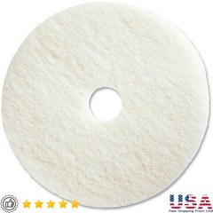 Polishing Floor Pad 20in Diameter Fiber Non-abrasive Flexible Cleaning Pad 5Pack