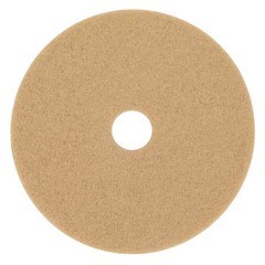 3M 3400 Burnishing Pad, 27 In, Tan, Pk5