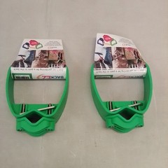 2-Pack BACKEZ Back-Saving Tool Grip, Tool Handle, Shovel Handle Attachment