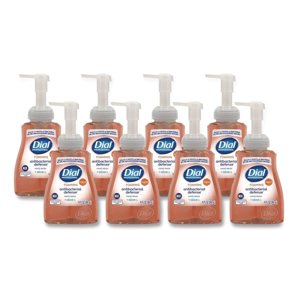 Dial Professional 35446 10 oz Foaming Hand Wash – Original (8/Carton) New