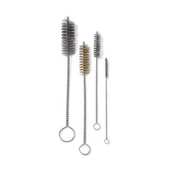 Tanis 05026 Tube And Pipe Brush, 5 1/2 In L Handle, 1 1/2 In L Brush, Tan,