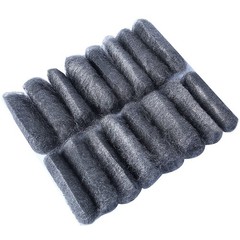 16 Pads Steel Wool Grade #0 FINE Grade for Cleaning Scouring, Mice Control
