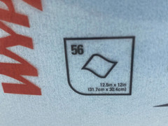 WypAll L40 05776 Shop Towels 56 Count per Pack Lot of 3 Industrial Cleaning Wipe