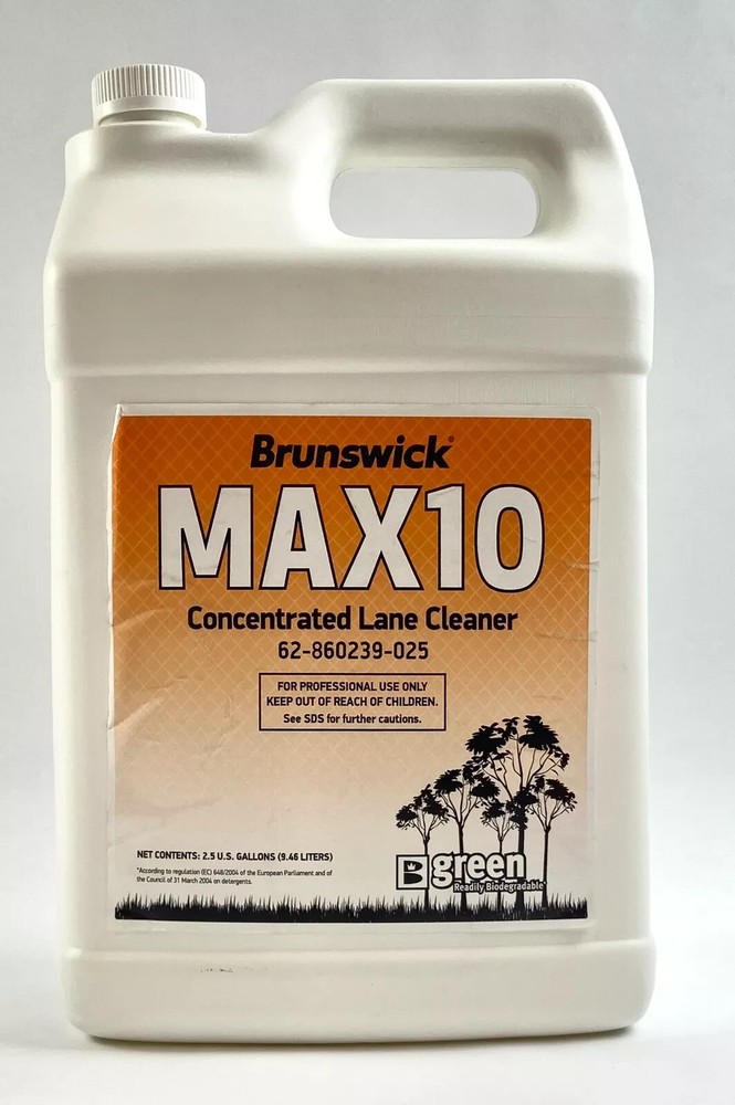 Brunswick 62-860239-025 Max10 Concentrated Lane Cleaner 2.5 Gallons