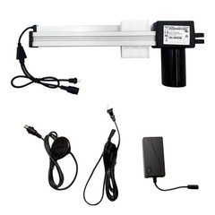 Dlfeue Motor Model JLDQ-11 JLDQ.11.156.204D04 Linear Actuator Kit for Black