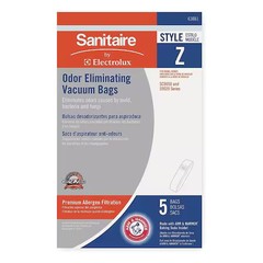 Sanitaire 63881 Bag, Z, Paper, Non-Reusable, Pk5