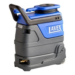LAVEX 2-Stage Heated Spot Extractor 15′ hoses 4″ Stainless tool 3 Gallon 55PSI