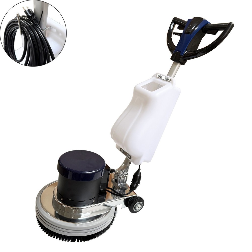 110V 18″ Carpet/Floor Cleaning and Polishing Machine Floor Scrubber Buffer