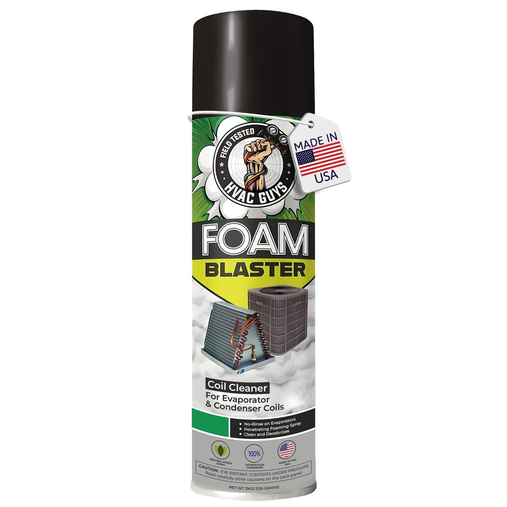 Leak Saver Foam Blaster AC Coil Cleaner Spray for AC Unit | 18 Fl Oz (Pack of 1)