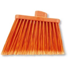 Sparta 12 In. Orange Polypropylene Flagged Upright Broom Head