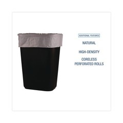 Boardwalk Can Liners, 30 gal, 30″ x 36″, Perforated Roll, 25/Roll, 20 Rolls/CT