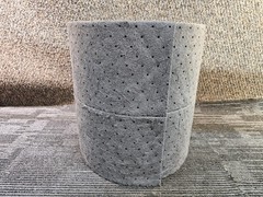 Spilltech Sorbent Roll, 19 gal, 15 in x 100 ft, Universal, Gray, Polypropylene