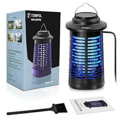 TOMPOL Bug Zapper for Indoor and Outdoor, 4200V Electric Mosquito Zapper, Hig…
