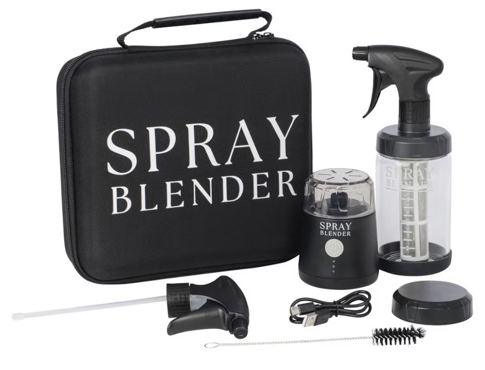 Create Plant-Based Sprays in Minutes with Powerful Electric Blender| Brand New