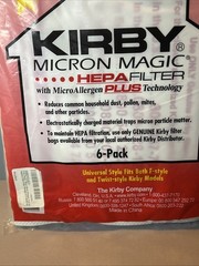 Kirby Micron Magic Micro Allergen Plus HEPA Vacuum Filter Bags Lot of 6-204814A