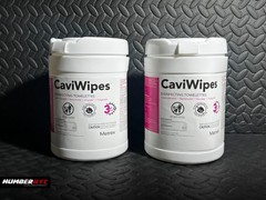 2x Metrex CaviWipes 160 Towelettes Disinfecting Wipes Regular Kerr 13-1100