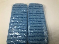 Impact Products LWBS13 Mop Wet Flat Microfiber Scrubber Pads Blue 13″ L Qty-12