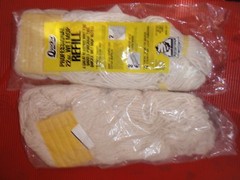 2 NEW PROFESSIONAL WET MOPS JANITORIAL SUPPLIES CLEANING QUICKIE 22 OZ. REFILL