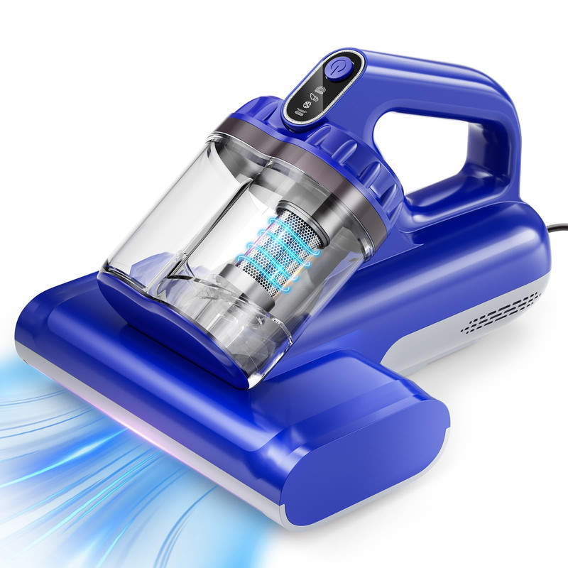 Byhume Mattress Vacuum Cleaner 17Kpa 650W Bed Vacuum Cleaner 273Nm Uv-C Light