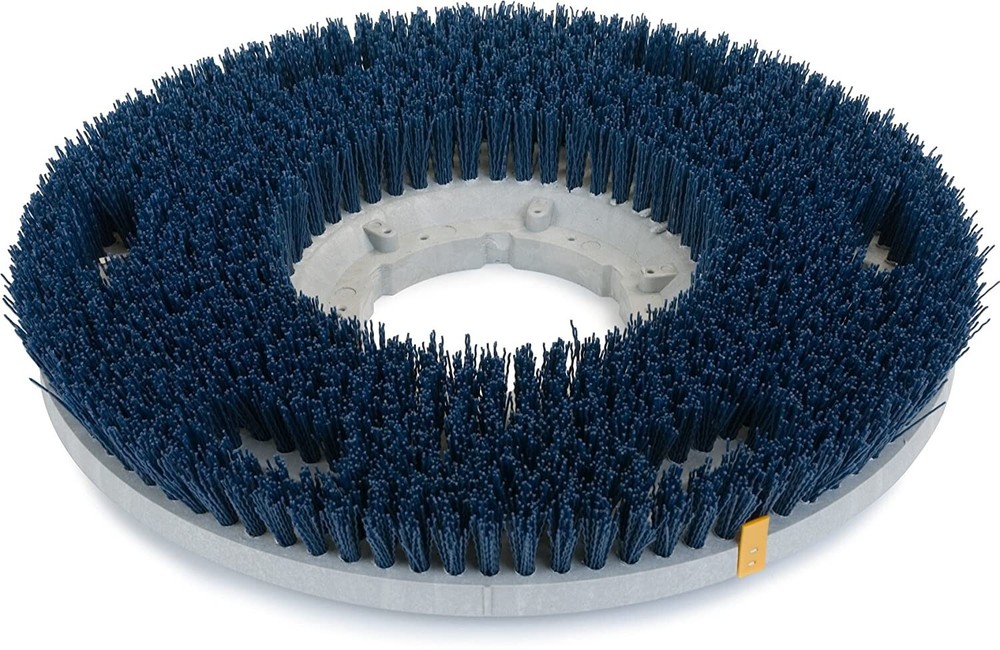 Carlisle 361900G35-5N Colortech Blue Aggressive Scrubbing Grit Brush 19″