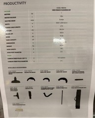 IPC Eagle Vertipro 120V 1000W 146 Cfm Indoor High Reach Dusting System
