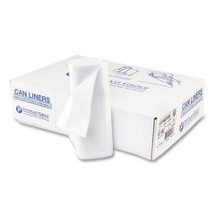 Inteplast Group Can Liners, 33 gal, 16 mic, 33″ x 40″, 25 Bags/Roll, 10 Rolls/CT