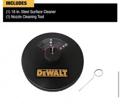 DEWALT 18 in Universal Surface Cleaner Cold Water Pressure Washer 3700 PSI Max