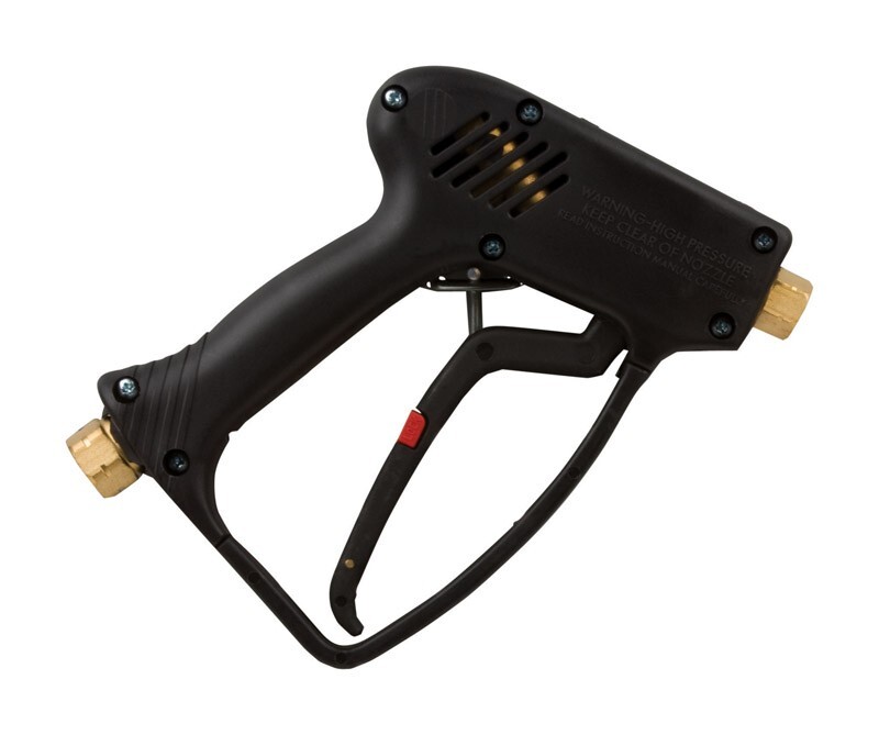 Forney Black Pressure Washer Gun 4000 psi 3/8″ Hose Connect 1/4″ Spray Connect