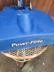 Powr-flite PEB TM floor Extractor Industrial Machine W/hoses