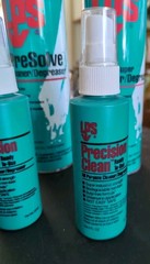 Lps Cleaner/Degreaser 4pk 1-15oz, 1-20oz, 2-4oz USED, INCLUDES HALF BOTTLES