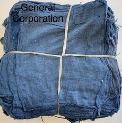 2500 New B Grade Great Mechanics Shop Rags Towels Blue 13″X14″