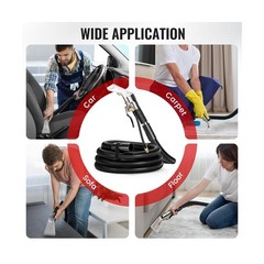 Extractor Attachment Kit for Shop Vac, Extractor Kit with Wand Hose Adapter F…