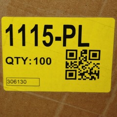 (100) CDF 5 Gallon Bucket Liners G1115-PL, 11-1/4″ x 13″, HDPE Drum/Pail Insert