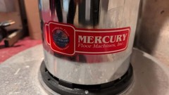 Used Mercury Floor Buffer Machine, LO-BOY at 175 RPM. With Tank and brushes.